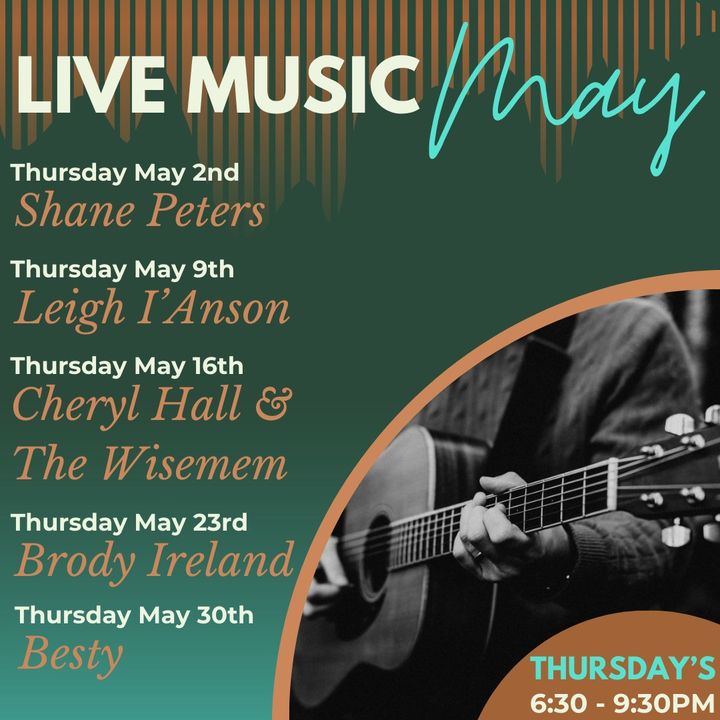 Featured image for “Our live music lineup for May is out”