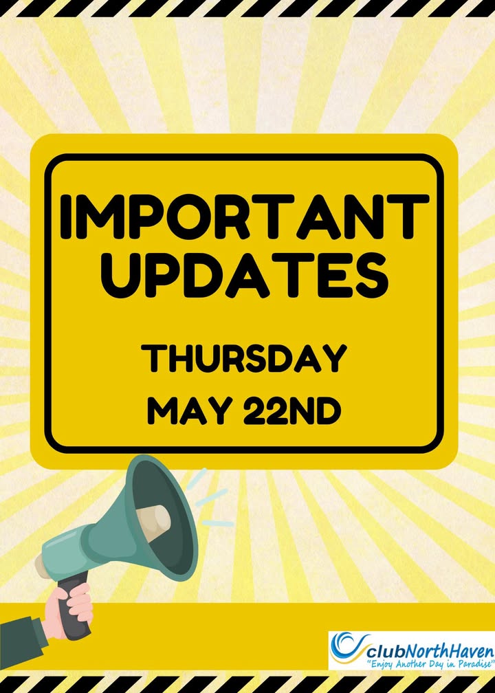 Featured image for “Club North Haven Updates: $24k Jackpot, Live Music, Mega Raffles & Delicious Meals”