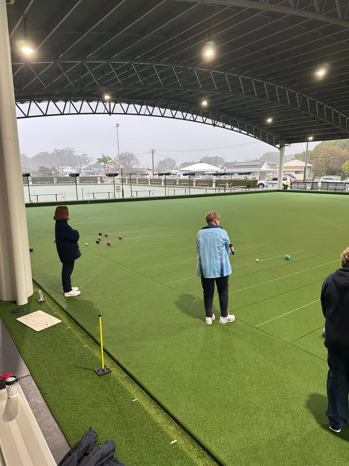 Featured image for “12 brave ladies played social bowls today.”