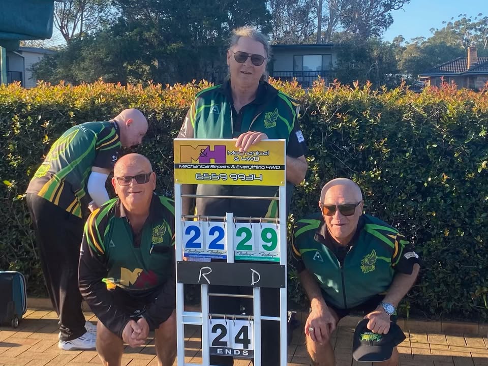 Featured image for “The Final of the Men’s Triples Competition was played today. Winners were Dave Carney, Brian Wilkinson and Kevin Wilkinson. Runners-up Richard Trow, Dave Smart and Matt Hyde. Very exciting game to watch. Congratulations and well done to all players. #wp”