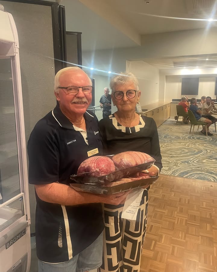 Featured image for “Thursday Raffles at Club North Haven: Dianne Wins the $200 Meat Tray Prize”