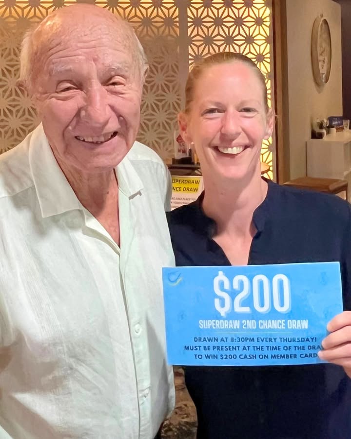 Featured image for “Thursday Second Chance Draw Winner: Richard Takes Home $200 at Club North Haven”