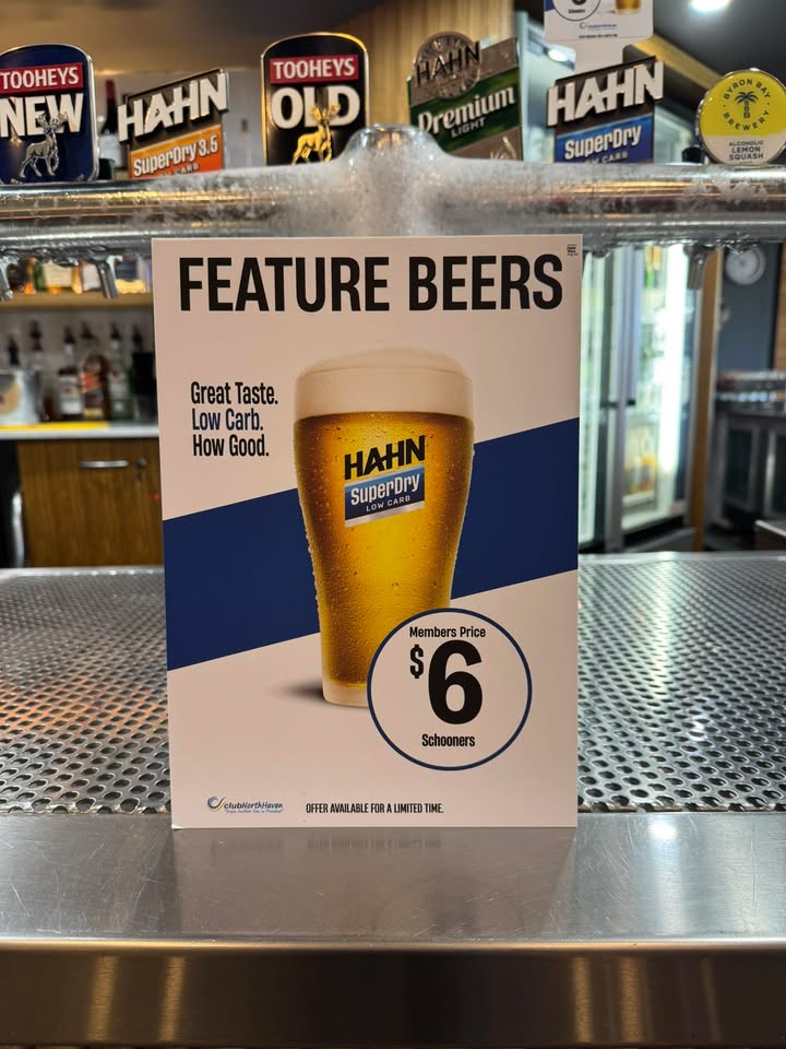 Featured image for “$6 Hahn SuperDry Special: December Delight at Club North Haven”