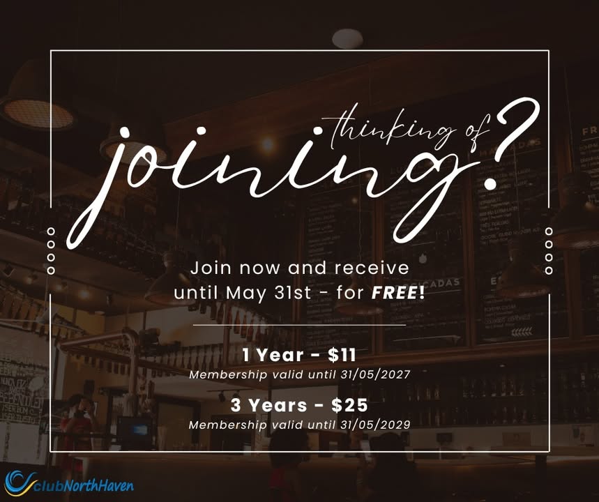 Featured image for “Join Club North Haven – Membership Offer”