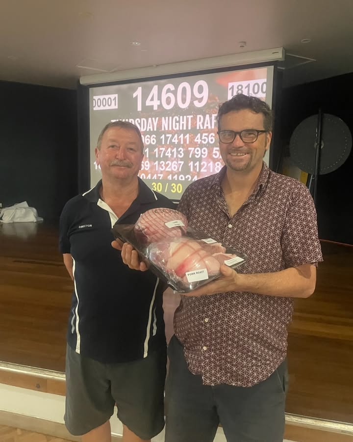 Featured image for “David and James Win Thursday Night Raffles”