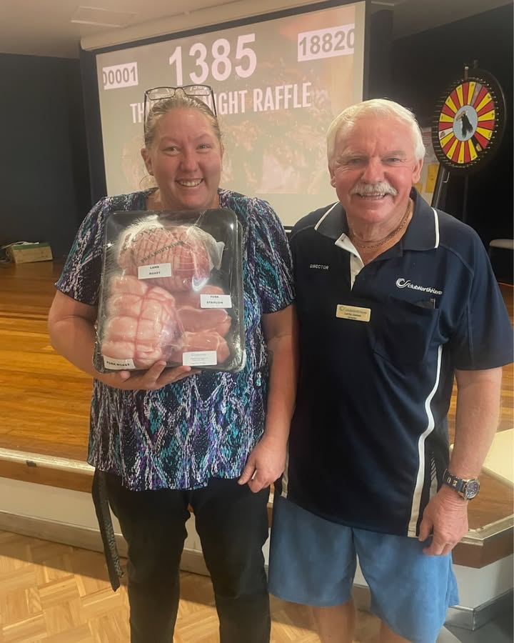 Featured image for “Rachel and Lou Win Thursday Night Raffles”