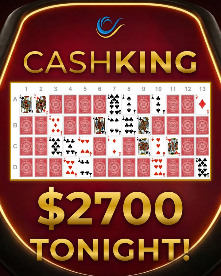 Featured image for “CashKing Tonight at Club North Haven – $2,700 Prize”