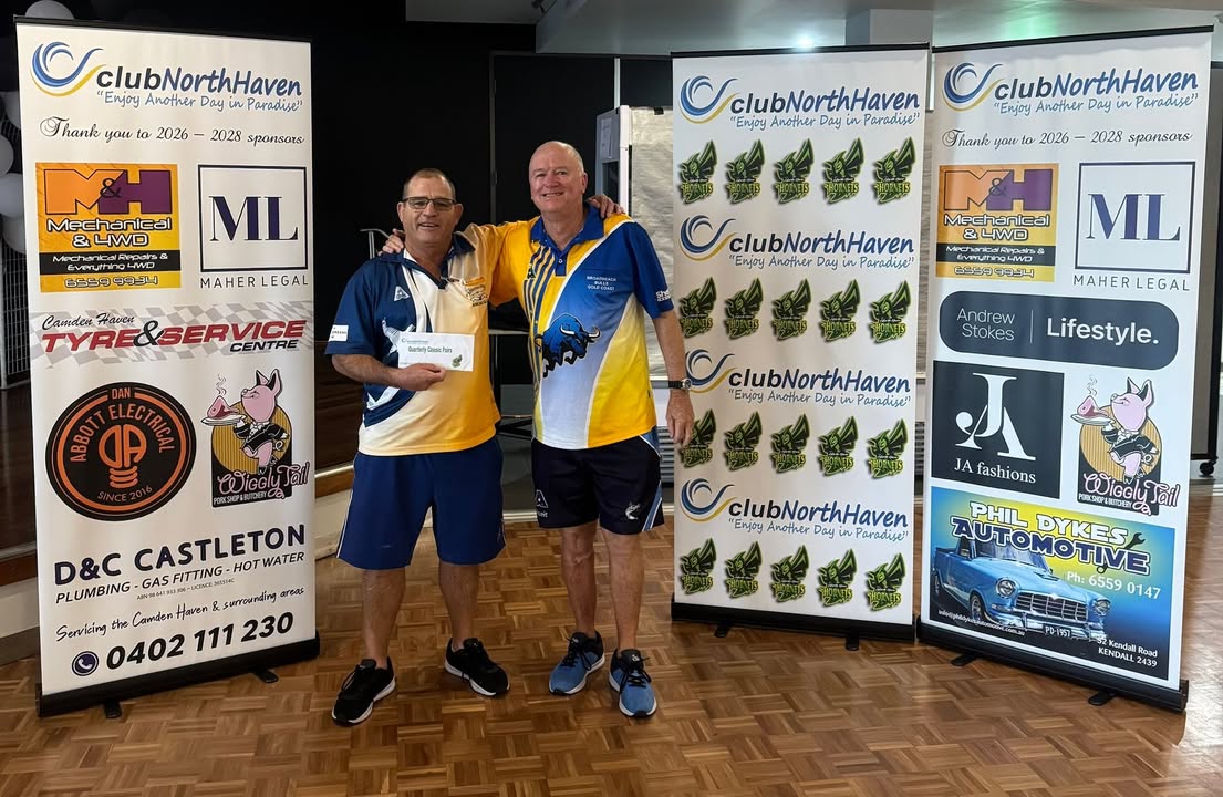 Featured image for “Macdonald & Matheson Win May Pairs at Club North Haven”