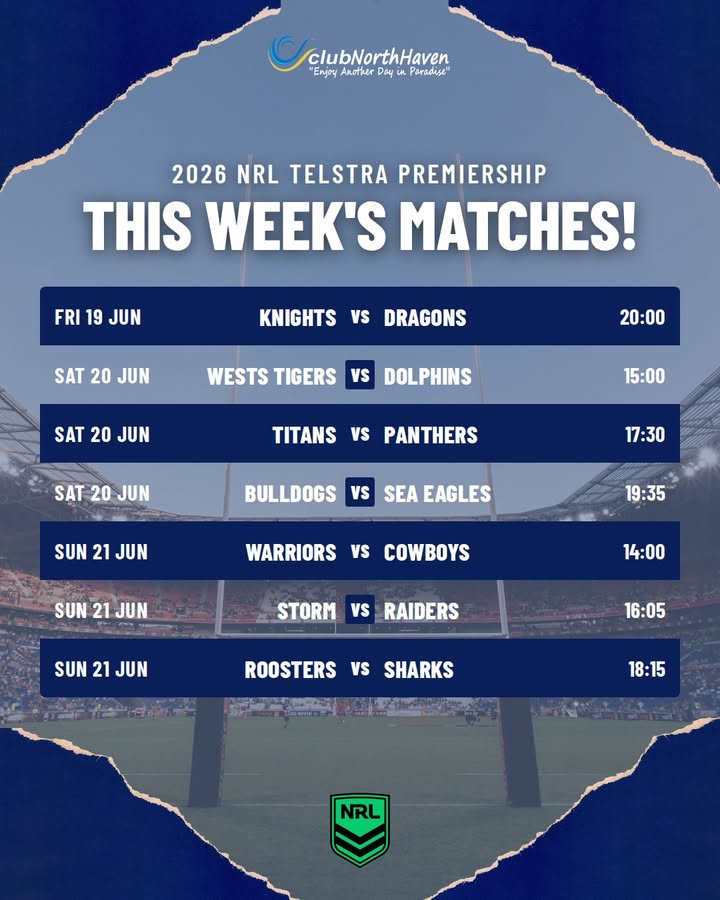 Featured image for “Footy Action This Week at Club North Haven”