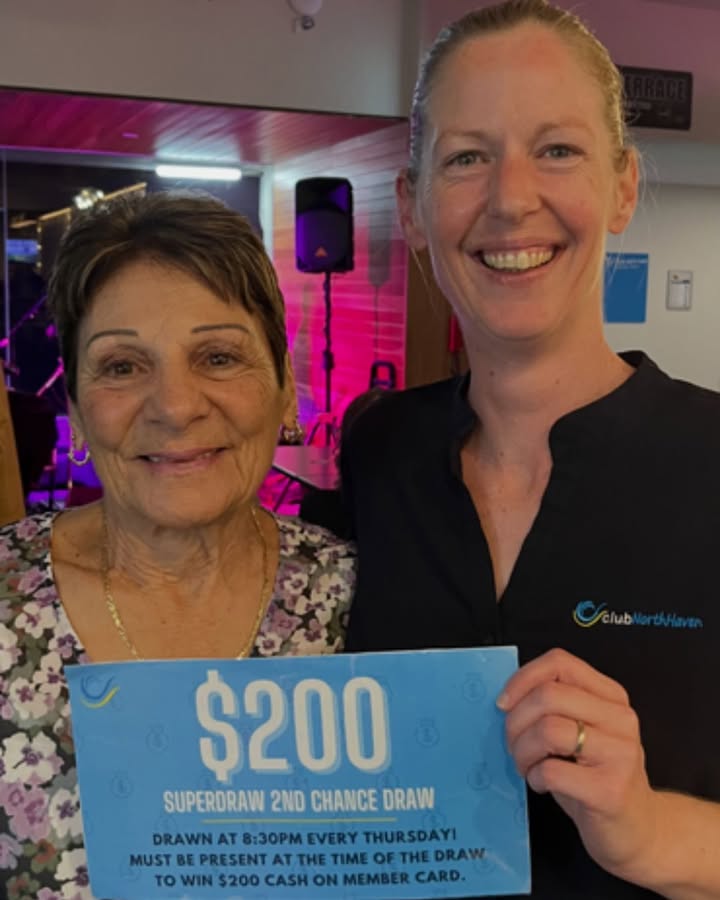 Featured image for “Stella Wins the Members Draw at Club North Haven”