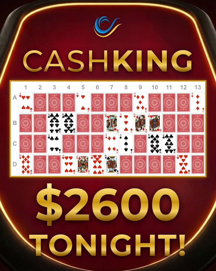 Featured image for “$2,600 CashKing Jackpot Tonight at Club North Haven”