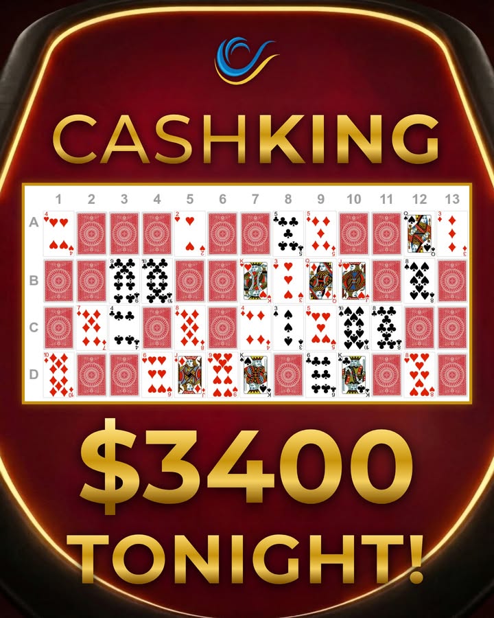 Featured image for “CashKing $3,400 Jackpot Tonight at Club North Haven”