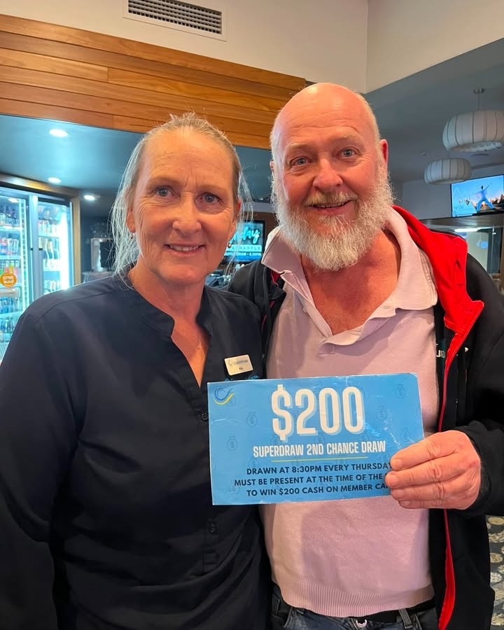 Featured image for “Michael Wins the $200 Second Chance Draw at Club North Haven”