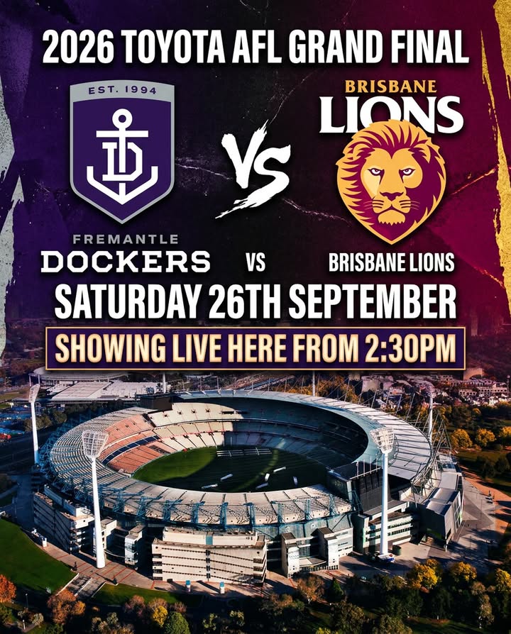 Featured image for “AFL Grand Final Live at Club North Haven”