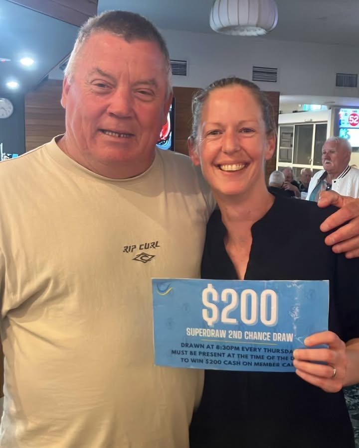 Featured image for “Matt Wins $200 in the Superdraw 2nd Chance Draw at Club North Haven”