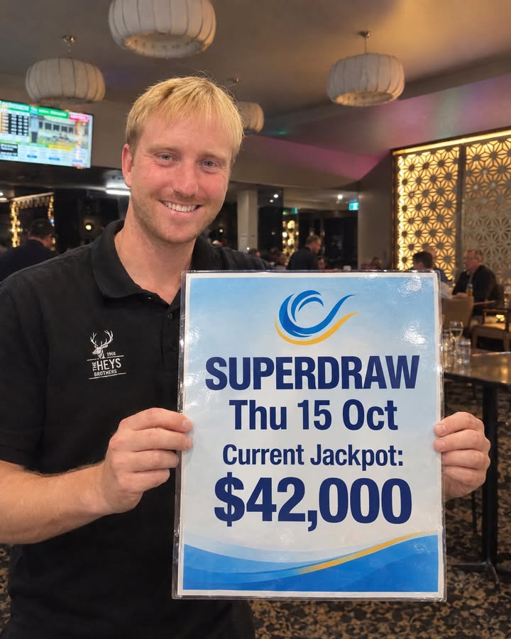Featured image for “$42,000 Superdraw This Thursday at Club North Haven”